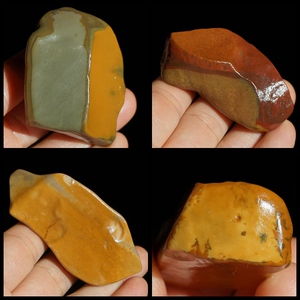 3#南湖彩泥原石戈壁彩色泥石吊坠象形小画面玉泥天地皮奇石