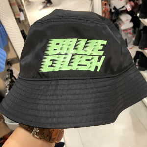 hm divided服饰配件配饰billie eilish碧梨印花帽子渔夫帽0846634