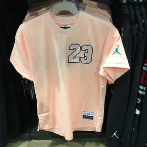 nike耐克jordan男女aj运动短袖网眼透气速干球衣宽松休闲半袖t恤