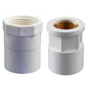 pvc上水内丝直接内螺纹内牙给水件20 25 32全塑料接头
