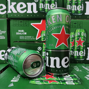 heineken 喜力啤酒 拉罐啤酒听装500ml*24听(整箱价)