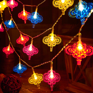 新年装饰小灯串彩灯闪灯串灯满天星春节家用挂饰房间布置过年挂灯