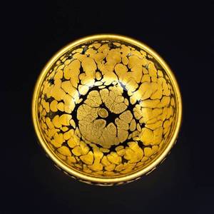 游超扶摇油滴黄金盏建阳建盏纯手工功夫茶杯主人杯天目茶盏单个