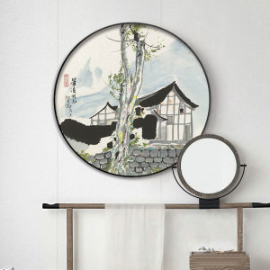 高端卧室床头挂画公寓餐厅壁画工作室吴冠中装饰画仓吉堂旗舰店118