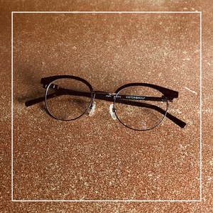 apeslook猿人眼镜店viktor&rolf咖啡玳瑁色高弹性轻薄眉线框眼镜