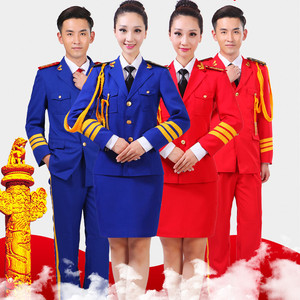 军乐队演出服军鼓服装男女升旗手制服合唱服军鼓礼服套装军仪仗队