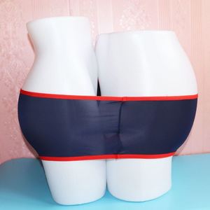 夫妻免穿脱方便情侣双人男女共用连体内裤情感趣味情侣款短裤夏季