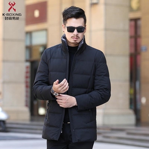 官方旗舰店2018新款秋冬季男士旗舰版正品劲霸男装羽绒服商务时尚