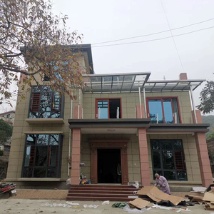 00易居乡墅设计淘宝405豪华新中式别墅设计图纸四层新农村自建房