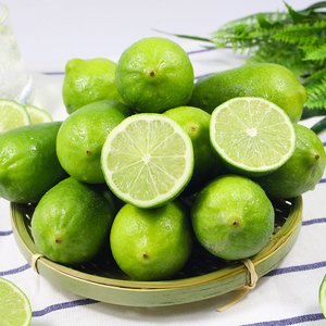 5斤装香水柠檬新鲜海南青柠檬水果宁檬清柠檬宁蒙拧檬柠檬中果柠