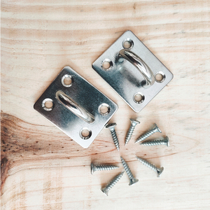 服装店悬挂干树枝挂衣杆石膏板木板吊顶专用不锈钢吊钩挂扣