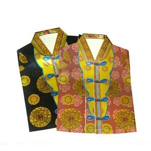 西装做七纸衣衣服烧纸冥衣祭祖纸扎品男士烧七五七纸唐装上坟扫粤