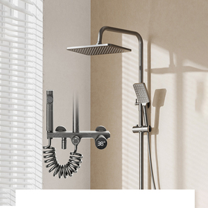 陶尔曼淋浴花洒套装增压喷淋莲蓬头淋雨器套装手持花晒浴室花洒