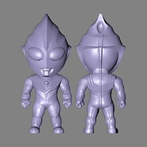 卡通迪迦奥特曼超人stl圆雕图3d立体打印模型雕刻机图纸文件l0608