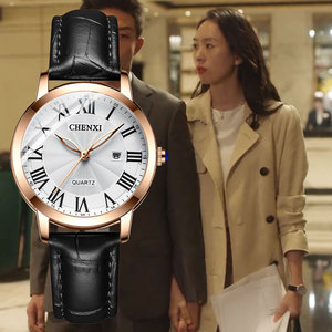 三十而已顾佳同款手表女简约气质真皮带小众防水高级感2021年新款