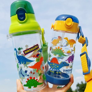 日本skater恐龙直饮水杯保温杯儿童吸管杯子小学生宝宝便携幼儿园
