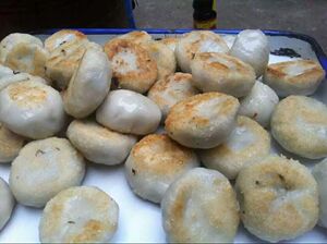 安徽庐江特产黄屯大饼,自做送灶粑粑手工制造真空包装包邮10个