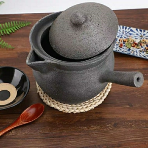 沙锅老式传统粗土中药壶熬药锅大号家用大容量煎药锅砂锅明火无釉