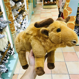 又一家广州长隆纪念品国内代购金毛羚牛生肖牛玩具儿童毛绒公仔男
