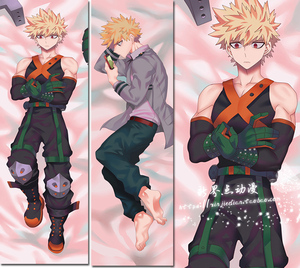 我的英雄学院爆豪胜己腐女动漫等身抱枕靠枕定制枕头枕套生日礼物