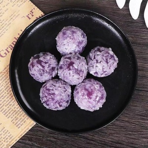 安井紫薯糯米球关东煮串香麻辣香锅2.5kg紫薯丸子火锅丸子麻辣烫