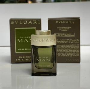正品宝格丽中样城市森林绿色man wood男士香水q版小样5ml不带喷头