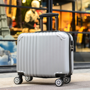 稻草人旗舰店玫瑰金拉杆箱商务旅行箱手提密码箱小登机箱子皮箱男