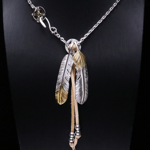 goros羽毛项链