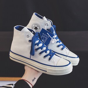 star匡威高帮帆布鞋女克莱因蓝1970s休闲百搭夏款学生街拍板鞋女