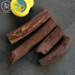 梨香院 海黄木料 正宗海南黄花梨原木老料佛珠手串料老油梨对眼料