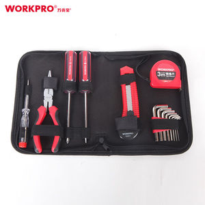 万克宝（WORKPRO）家用工具组套14件套内六角扳手螺丝刀钳子家庭