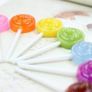 水晶泥diy树脂棒棒糖配件 创意手工饰品仿真棒棒糖配件