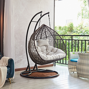 网红吊椅双人吊篮藤椅客厅吊床秋千懒人家用吊兰椅阳台成人摇篮椅