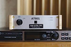 橡叶音响 声技 AT801 同轴 意大利 Amanero USB 全平衡DAC解码器