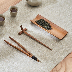 天然竹制茶夹