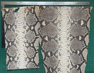 喜马拉雅原色蟒蛇纹特种皮料表带卡包短夹长夹手包料（满68包邮）