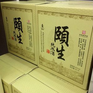 南通海门特产颐生纯米酒1l8度6瓶米白酒糯米酒月子酒送礼