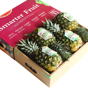 礼盒装4个大果都乐/佳农菲律宾进口凤梨约无孔香水菠萝新鲜水果
