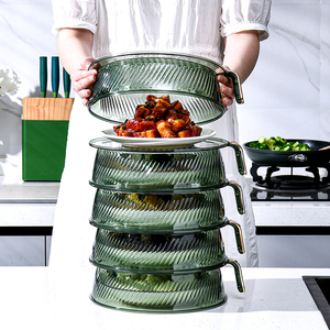 罩菜罩家用神器保温餐桌罩剩菜多层收纳架饭菜盖菜防尘遮尘桌罩子