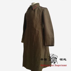 原品ww2苏联苏军战士用大衣 美援面料苏联大衣 1945年生产