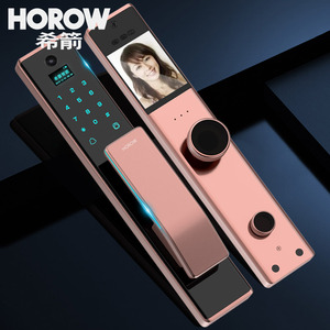 希箭 指纹锁密码锁家用防盗门智能锁酒店门锁电子锁全自动刷卡锁