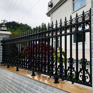 重庆铝合金栏杆别墅庭院栅栏小区院子户外花园现代阳台铝艺围栏杆