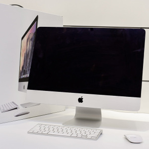 苹果一体机电脑办公家用台式imac pro超薄27寸5k正品i7高配21寸i5