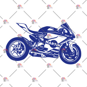 摩托车墙贴机车贴画维修摩托车店铺俱乐部防水装饰画自粘贴纸贴画