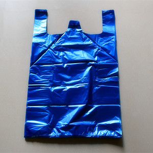 蓝色背心塑料袋