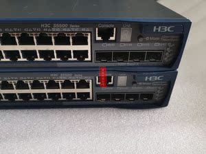 二手 h3c s5500-52c-ei 48口全千兆三层万兆交换机 支持万兆堆叠