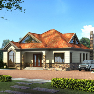 美式乡村别墅图纸