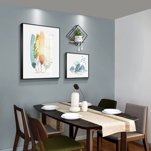 餐厅墙面装饰轻奢创意壁画现代简约饭厅挂画餐桌背景墙餐厅装饰画