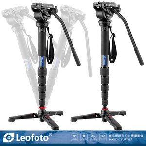 徕图Leotofo MP-326C+VD-02+BV-10 轻便6节碳纤维独脚架套装