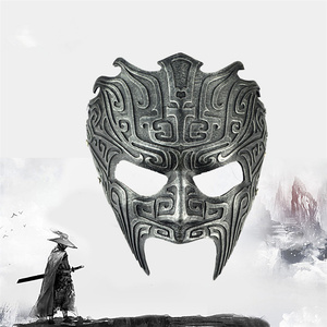 flowercun淘宝万圣节收获日恶魔鬼脸青云志面具中国古风cos装扮劫匪